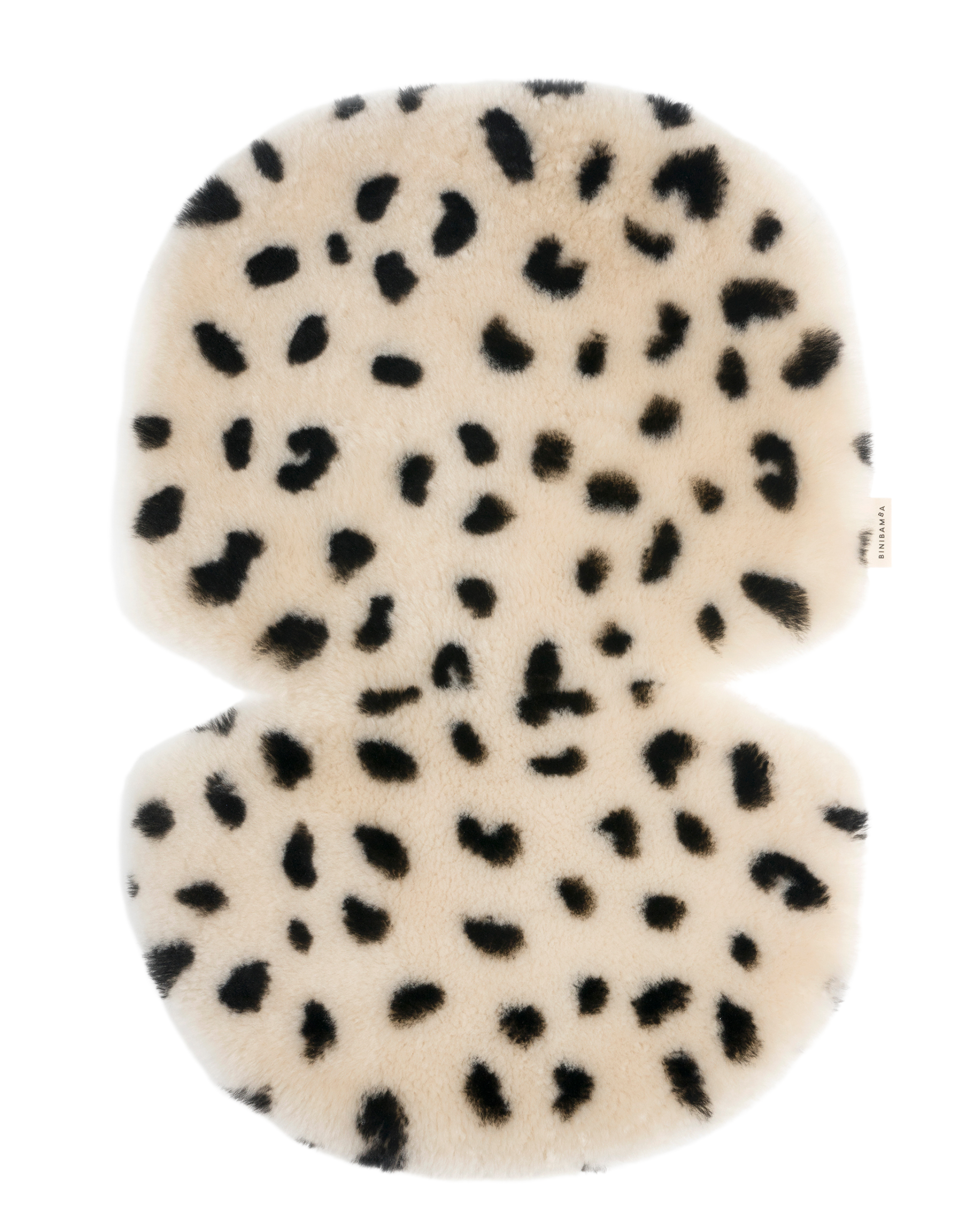 BINIBAMBA Leopard Sheepskin Buggy Liner - Main Image