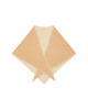 MERINO TRIANGLE SCARF CAMEL