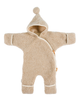 PEANUT MERINO SNUGGLESUIT