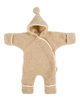 PEANUT MERINO SNUGGLESUIT
