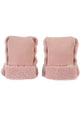 ROSE SHEEPSKIN SUEDE BUGGY MITTENS