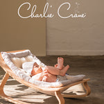 Milk Levo Charlie Crane Rocker Sheepskin Liner by BINIBAMBA