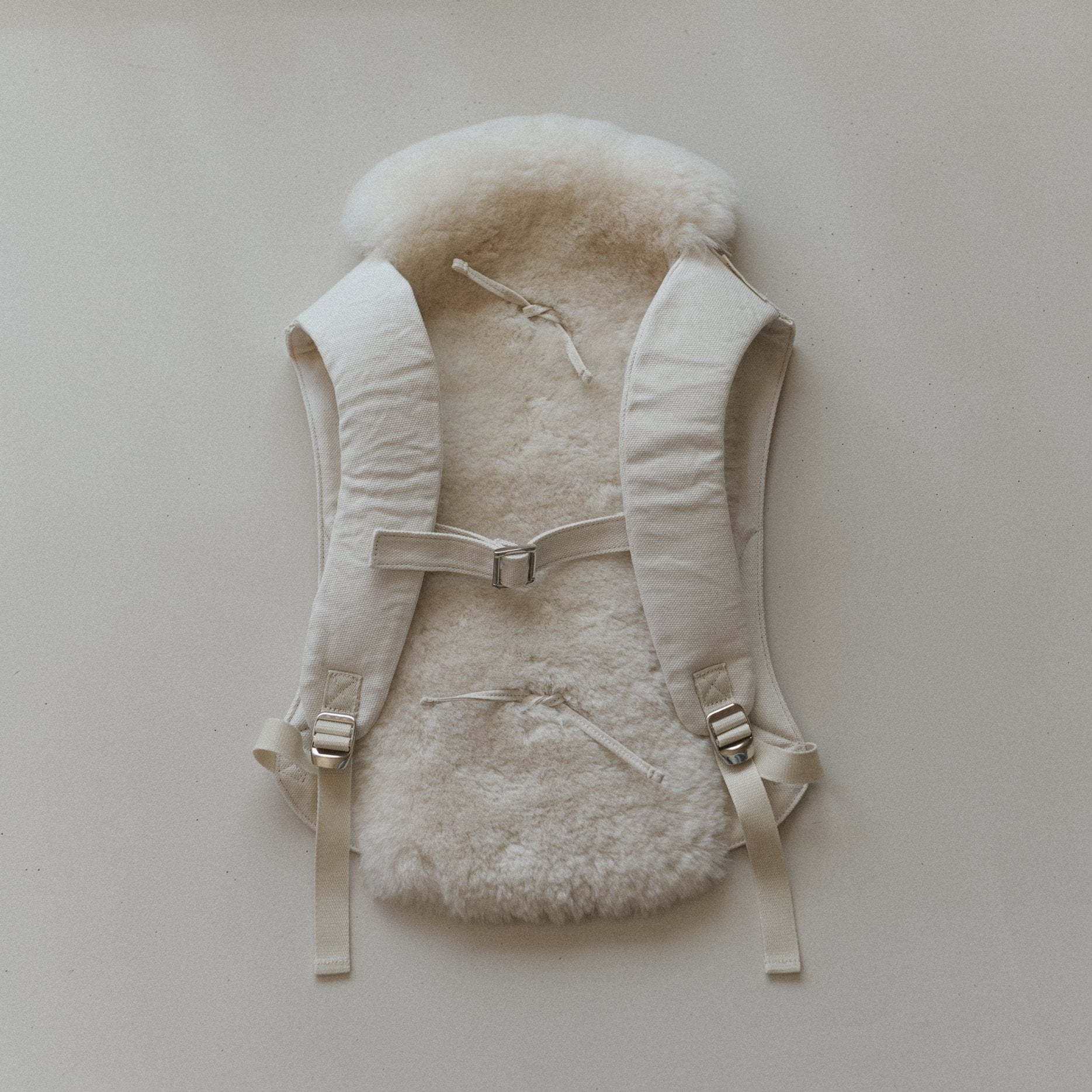 binibamba sheepskin liner for Studio Romeo up and go baby carrier
