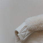 milk sheepskin liner