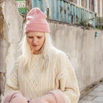 rose sheepskin buggy gloves