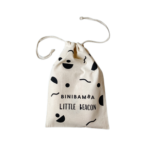 binibamba x little beacon dustbag for gifting