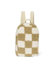 Load image into Gallery viewer, NEW! STUDIO NOOS X BINI TOAST CHEQUERBOARD MINI TEDDY BACKPACK