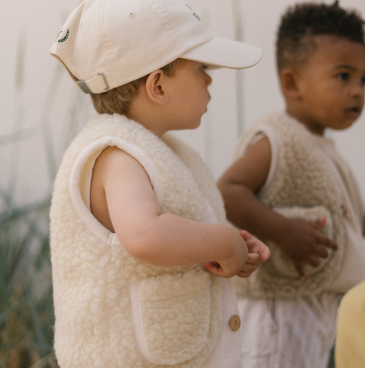 Merino Wool Baby Snuggle Vest – BINIBAMBA