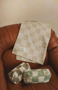 NEW! STUDIO NOOS X BINI CHEQUERBOARD BLANKET