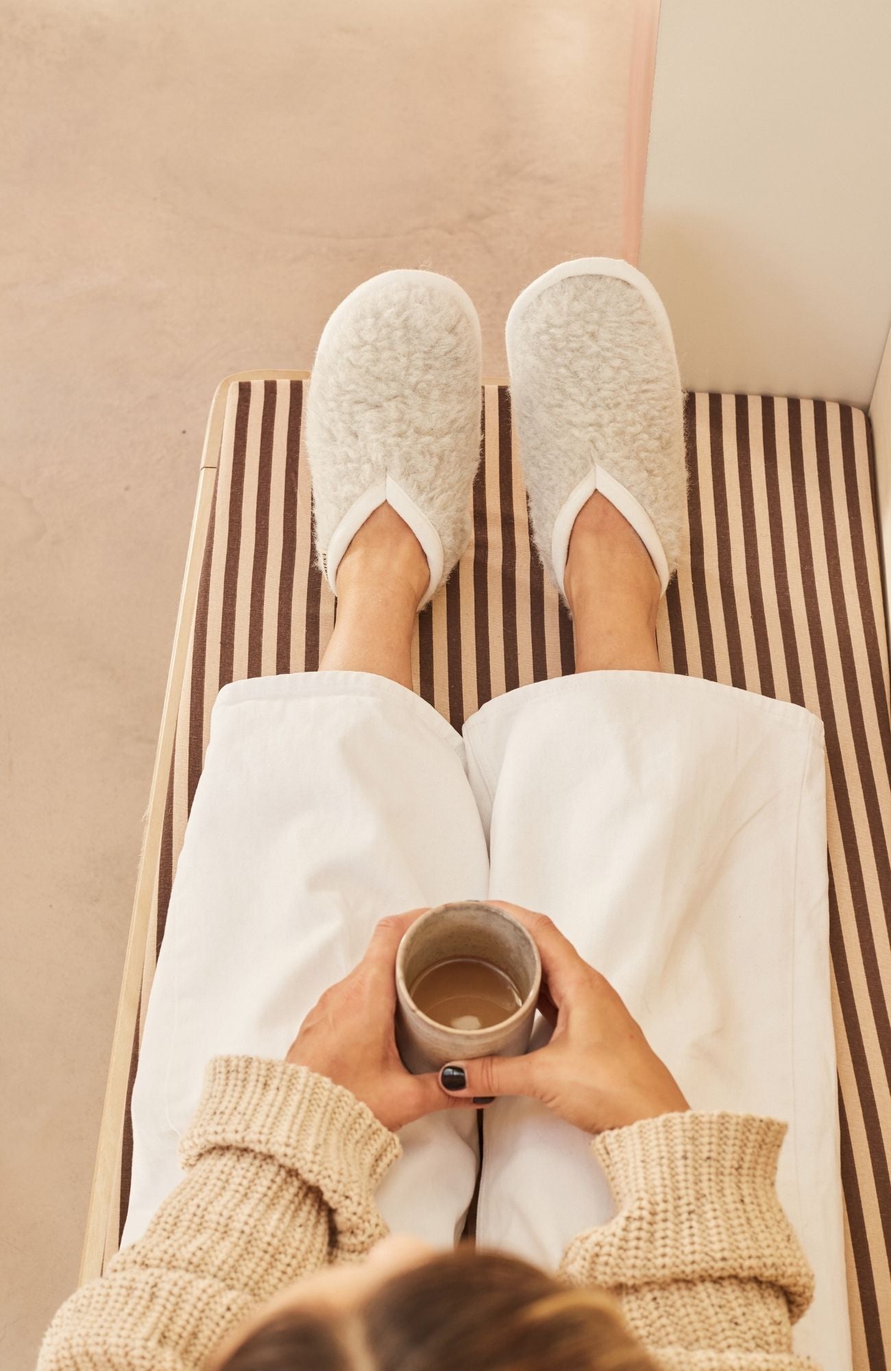 Women's Sheepskin Slippers Merino Wool Slippers for Women