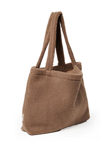 NEW! STUDIO NOOS BROWN TEDDY MOM BAG