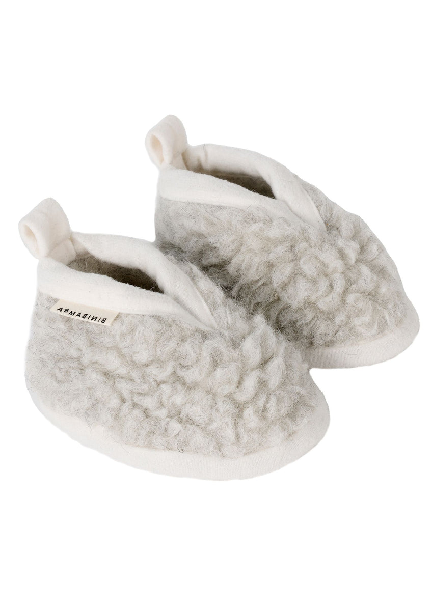 Sheepskin Booties - Merino Baby Boots - Sheepskin Slippers – BINIBAMBA