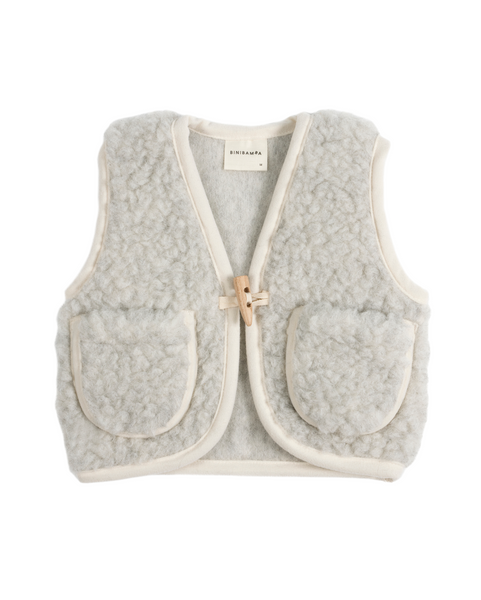 Merino Wool Baby Snuggle Vest – BINIBAMBA