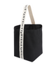 BLACK BUCKET TOTE