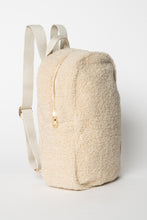 Load image into Gallery viewer, NEW! STUDIO NOOS ECRU MINI TEDDY BACKPACK