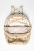 Load image into Gallery viewer, NEW! STUDIO NOOS ECRU MINI TEDDY BACKPACK