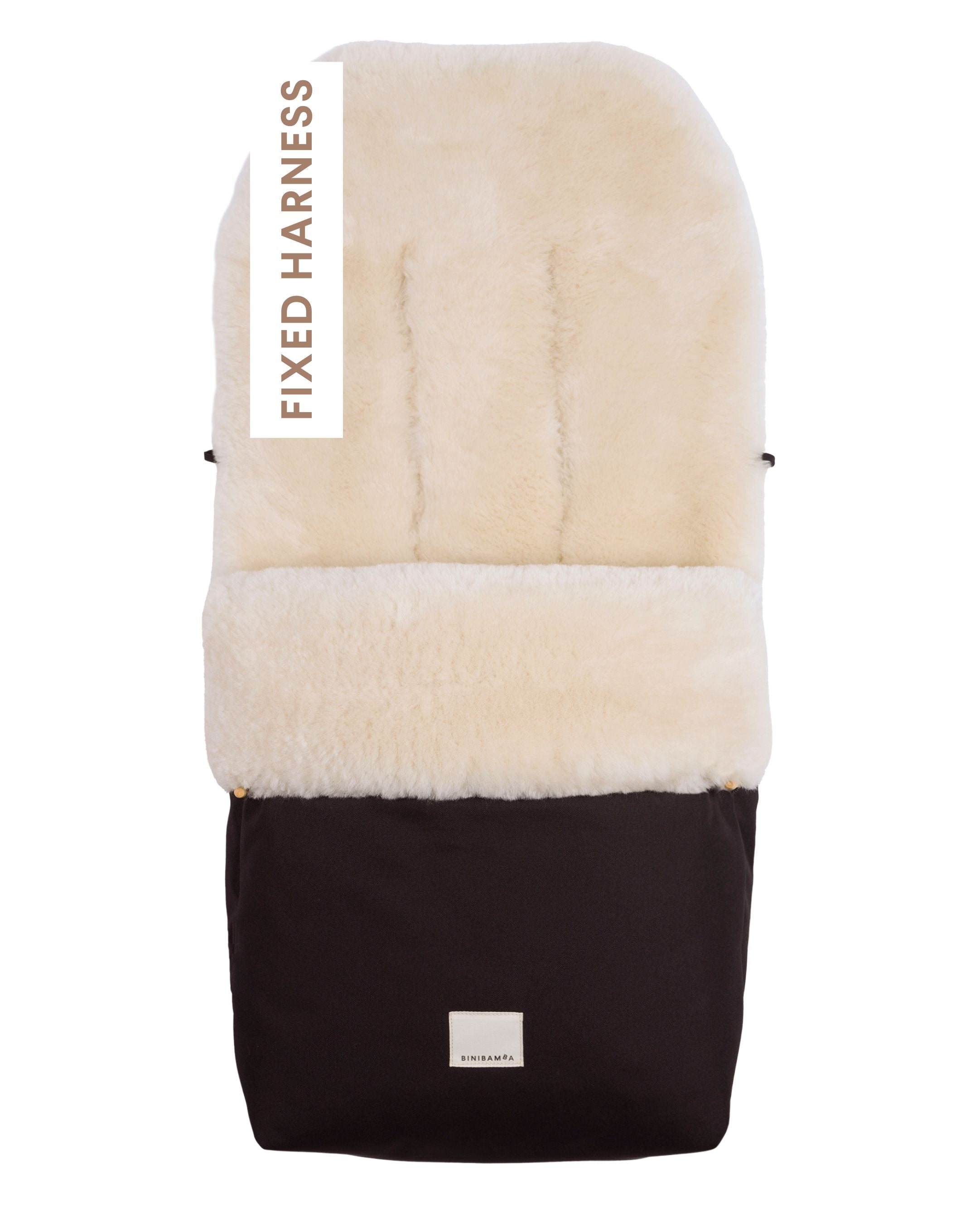 Sheepskin footmuff on sale