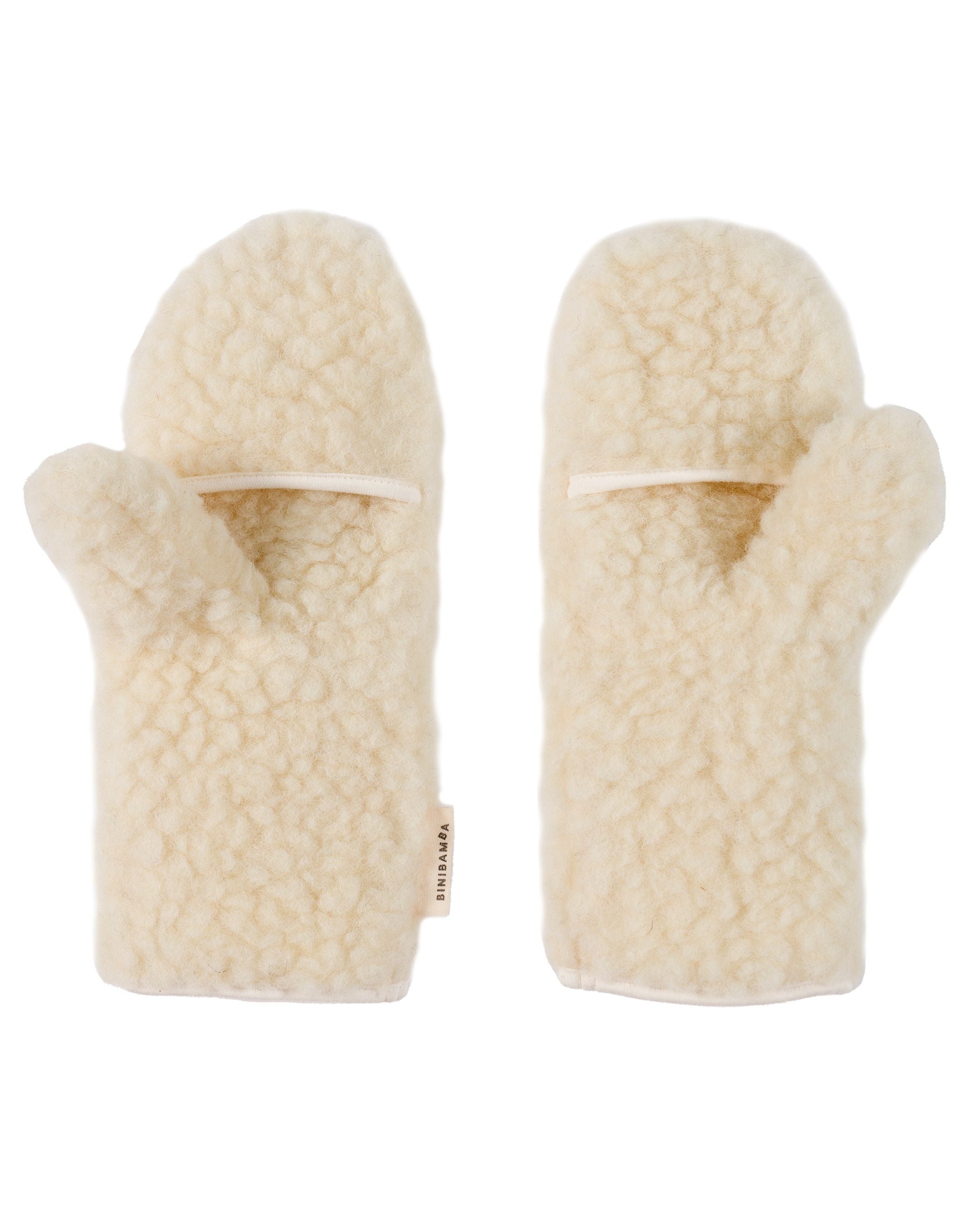Binibamba Milk Women's Mitten Gloves