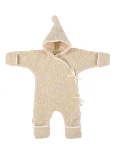 PEANUT MERINO SNUGGLESUIT