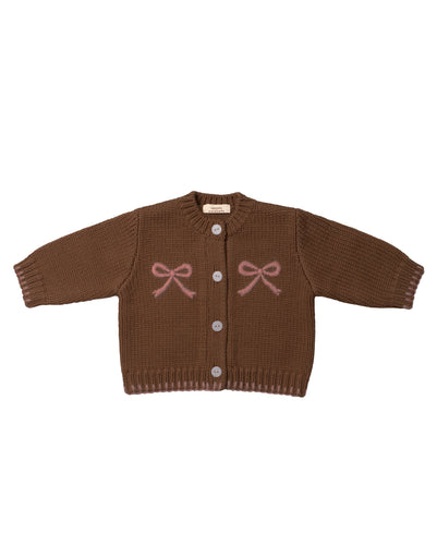 SHRIMPS X BINI BOW CARDIGAN