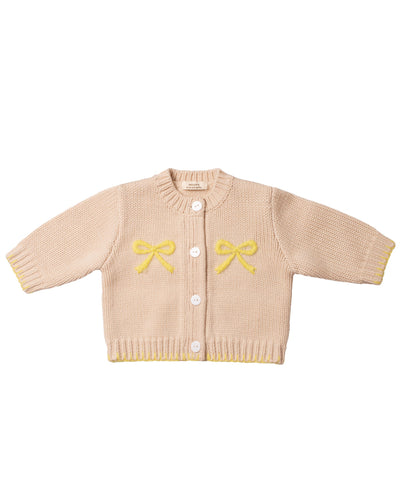 SHRIMPS X BINI BOW CARDIGAN