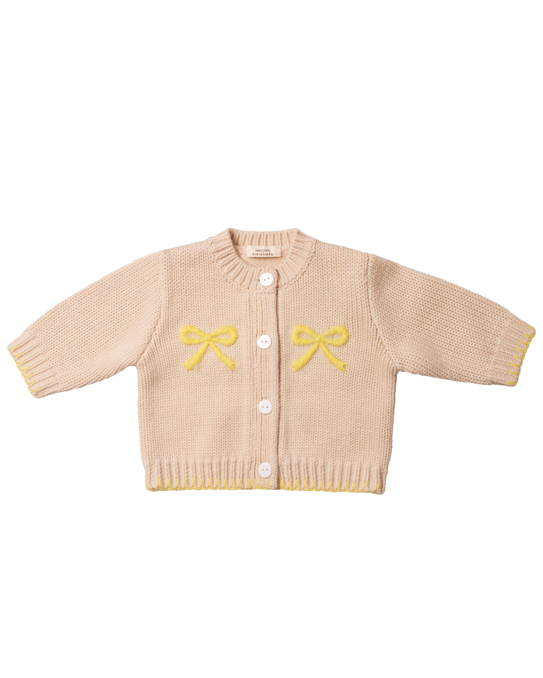 SHRIMPS X BINI BOW CARDIGAN