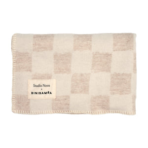 NEW! STUDIO NOOS X BINI CHEQUERBOARD BLANKET