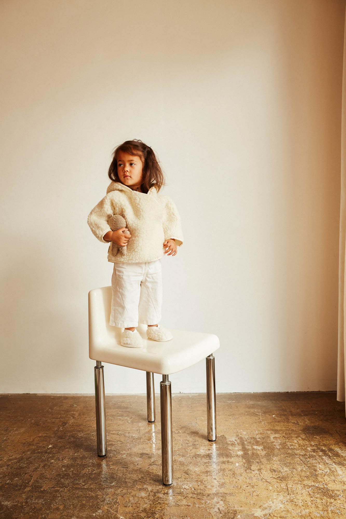 Milk Binibamba Teddy Jacket for Kids
