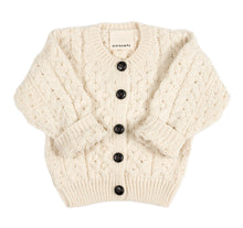 Load image into Gallery viewer, MILK MINI COSY CABLE CARDI