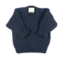 Load image into Gallery viewer, NAVY MINI COSY CABLE JUMPER