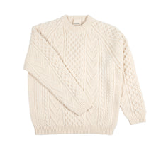 Load image into Gallery viewer, SAMPLE SALE - MAMA HANDKNIT CABLE KNIT JUMPER