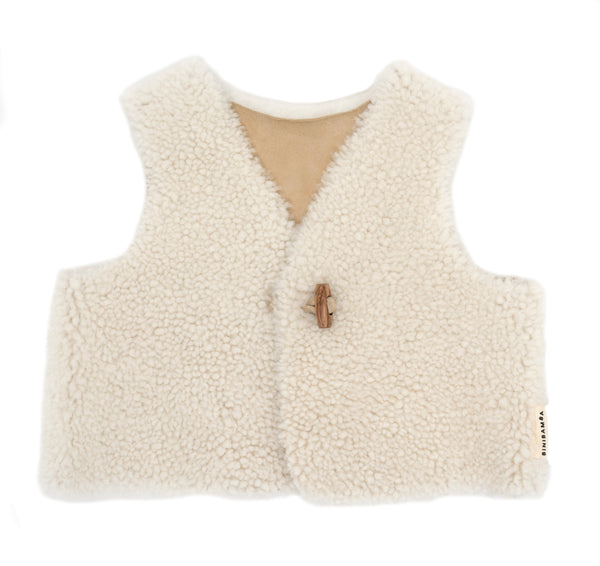 na.e Handmade Wool Gilet - ベスト/ジレ