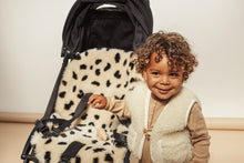 Load image into Gallery viewer, Leopard Sheepskin Pram Liner Universal Fit for any Buggy