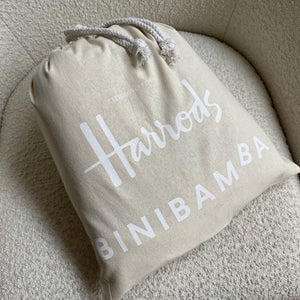 Limited edition Harrods x BINIBAMBA dustbag
