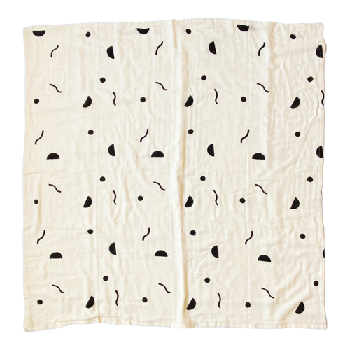 BINIBAMBA X LITTLE BEACON LIMITED EDITION CONFETTI GIANT MUSLIN FOR BABY